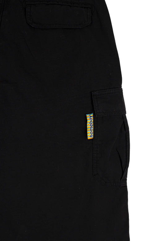 X-TRA MONSTER CARGO PANTS BLACK