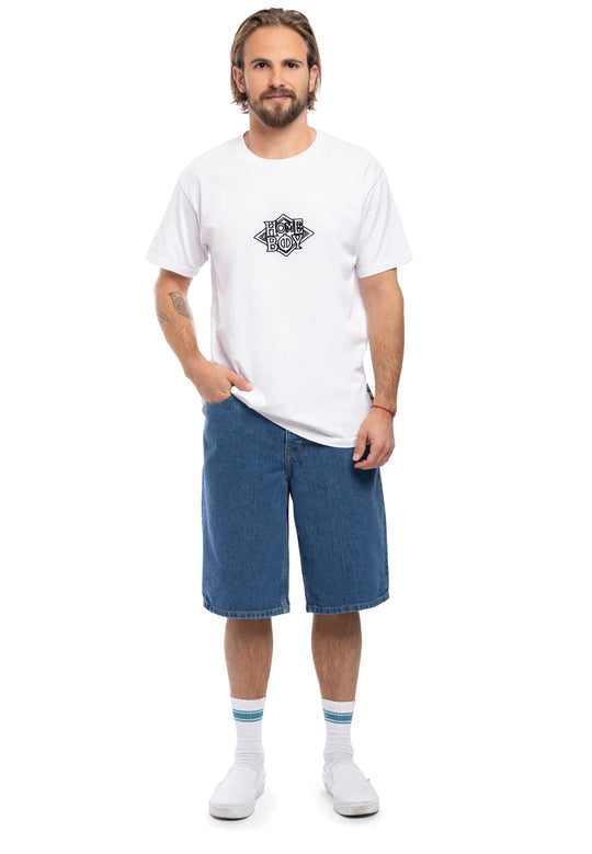 X-TRA BAGGY SHORTS WASHED BLUE