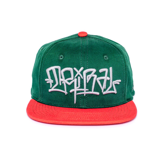 TRIBAL FLARES FLEX CAP PINE/RED