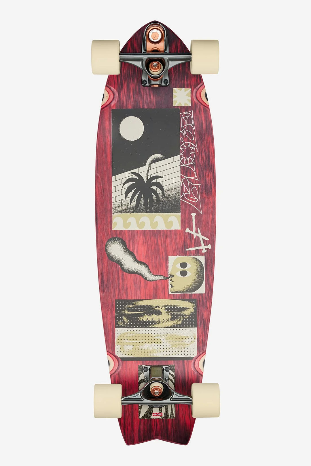 Chromantic - SS Last In - 33" Surf Skate