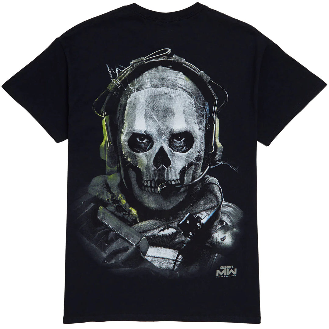 CALL OF DUTY GHOST MAN T-SHIRT BLACK