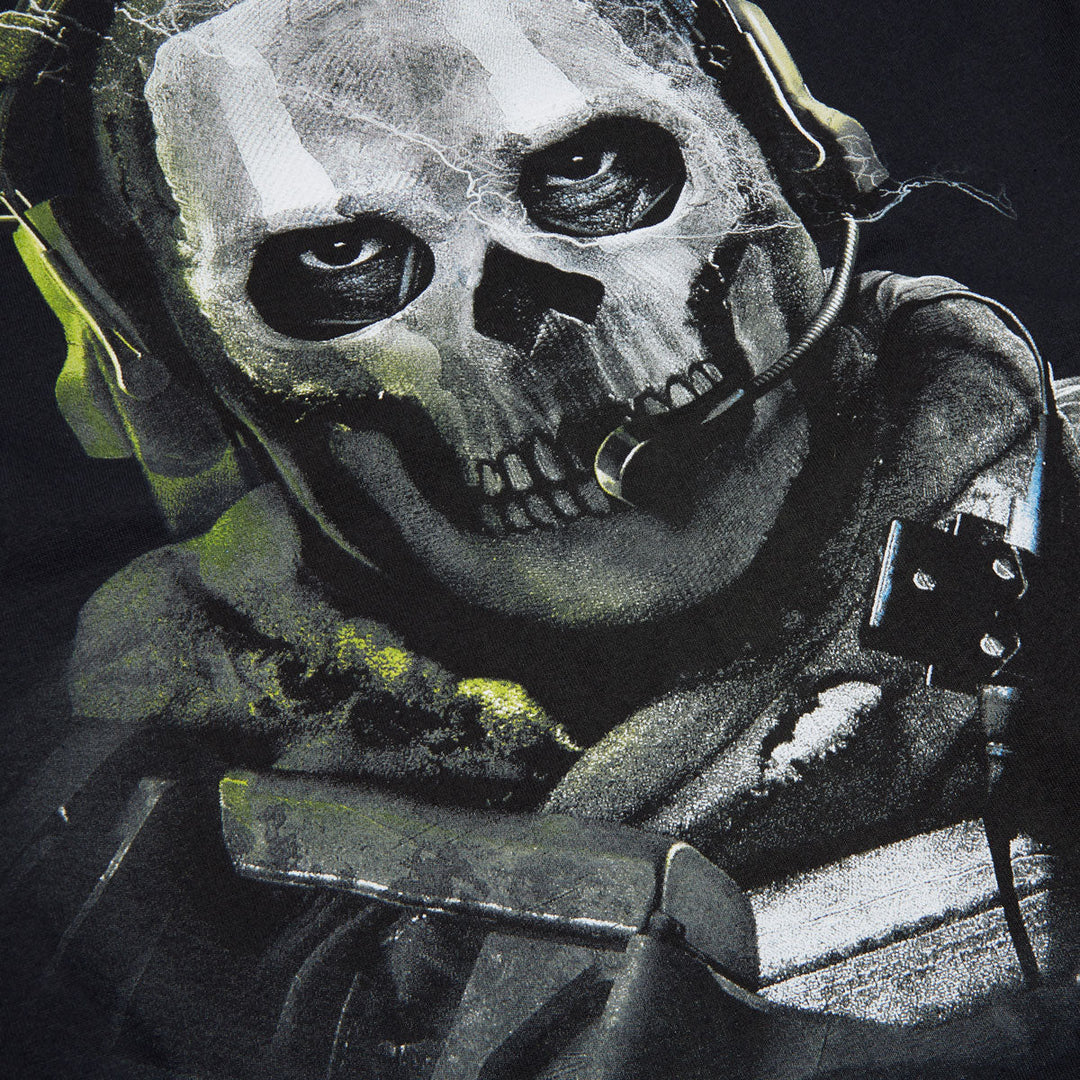 CALL OF DUTY GHOST MAN T-SHIRT BLACK