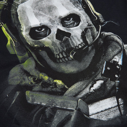 CALL OF DUTY GHOST MAN T-SHIRT BLACK