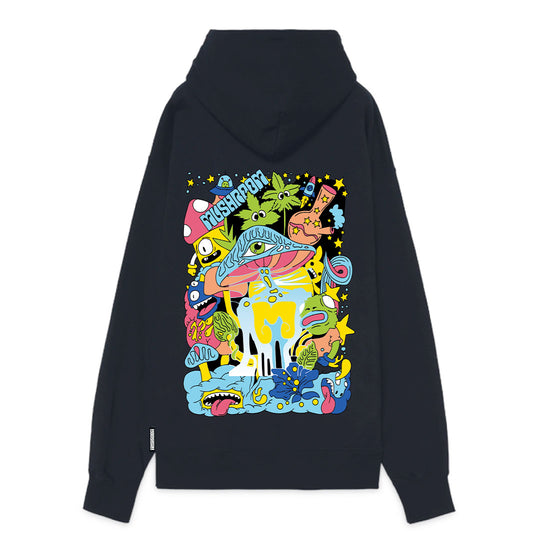 FELPA CAPPUCCIO MUSHROOM CARTOONS