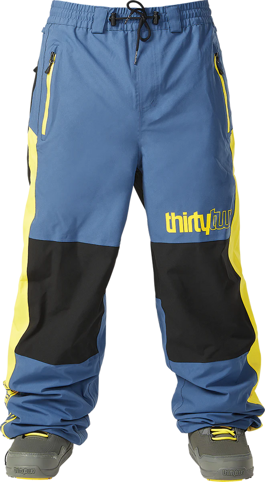SWEEPER PANT BLU/YELLOW