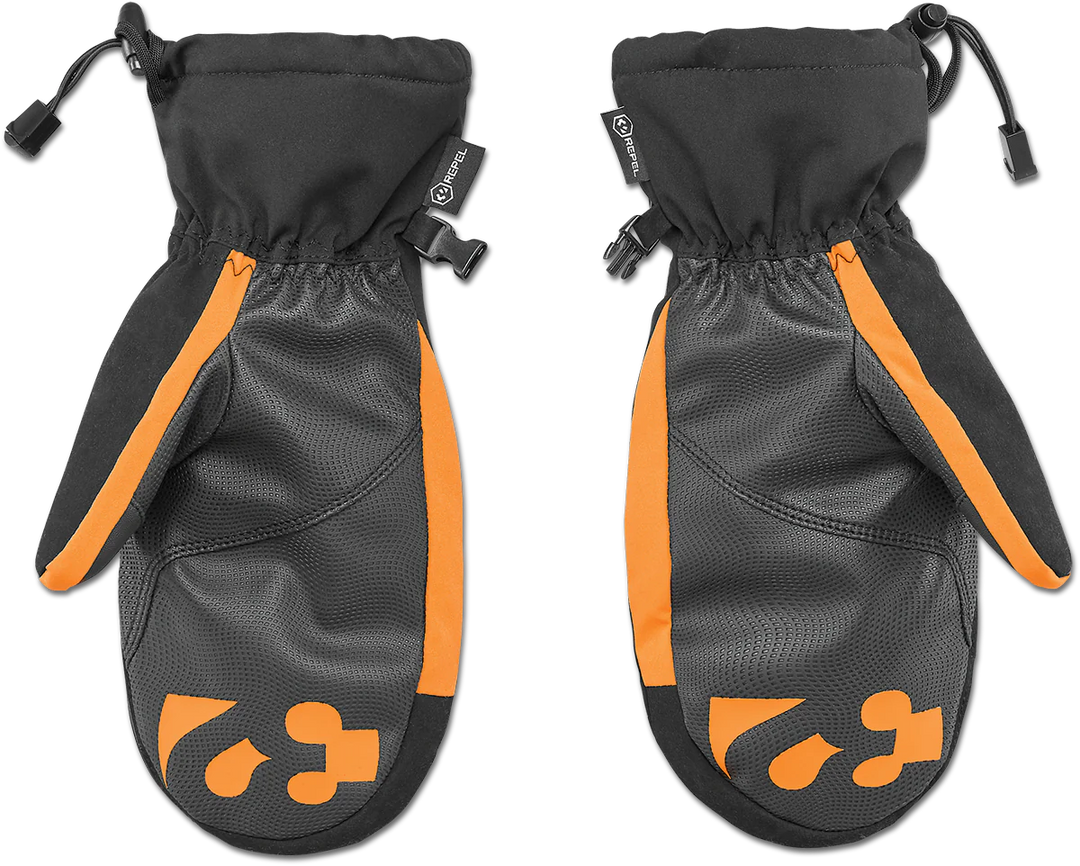 CORP MITT BLK/ORANGE