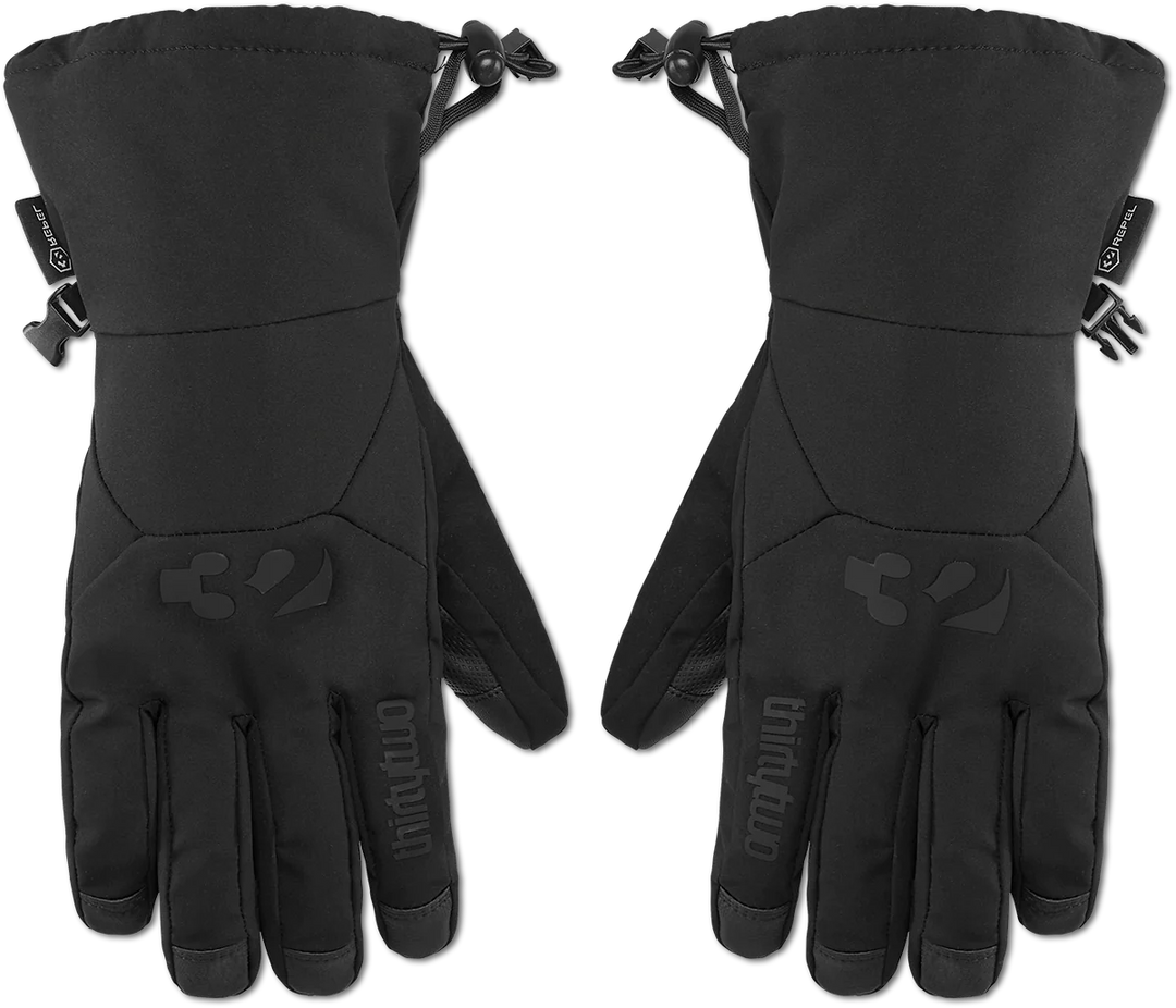 LASHED GLOVE BLK/BLK