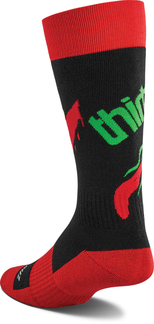 SANTA CRUZ SOCK RED/BLACK