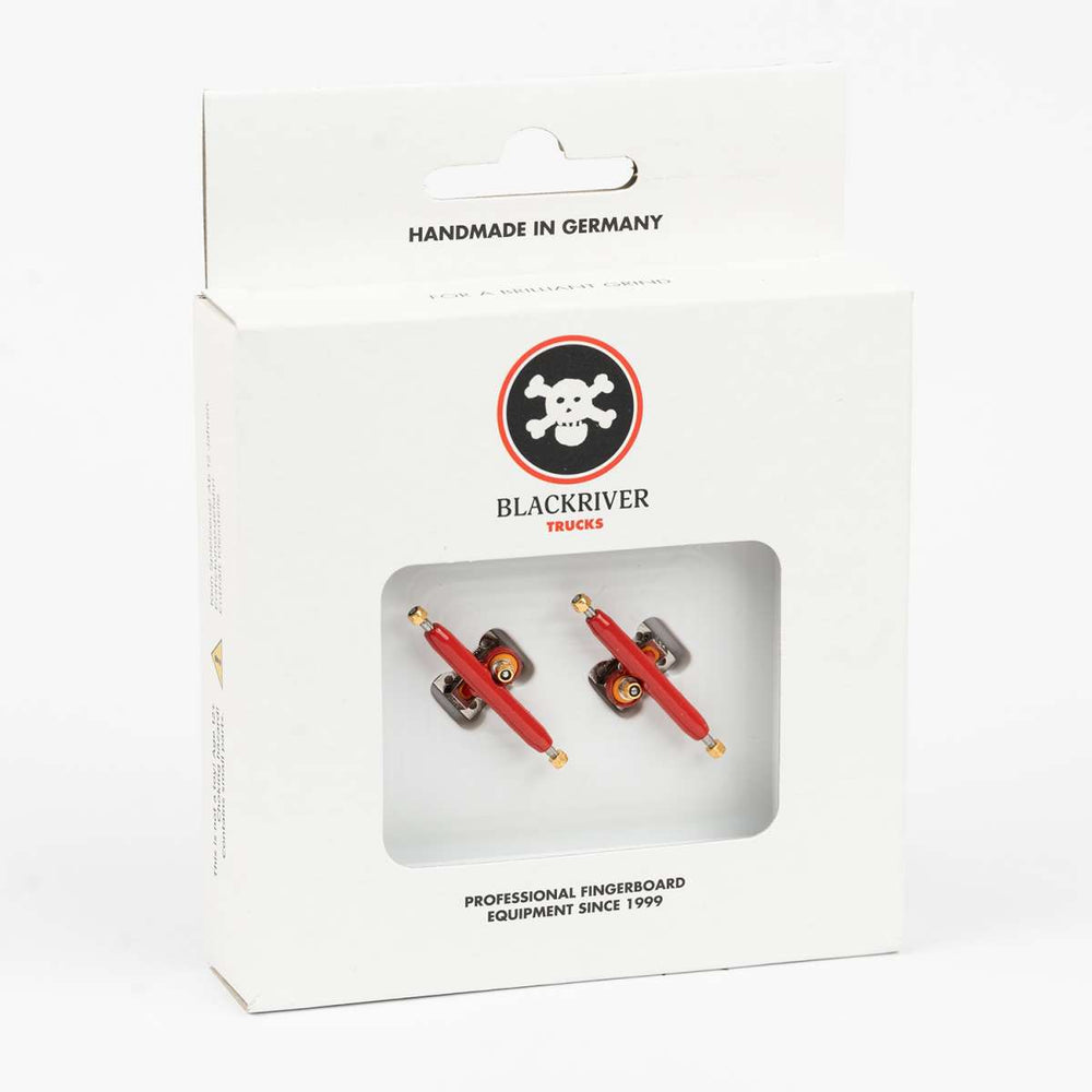 Blackriver Trucks X-Wide 3.0 red/silver 34mm