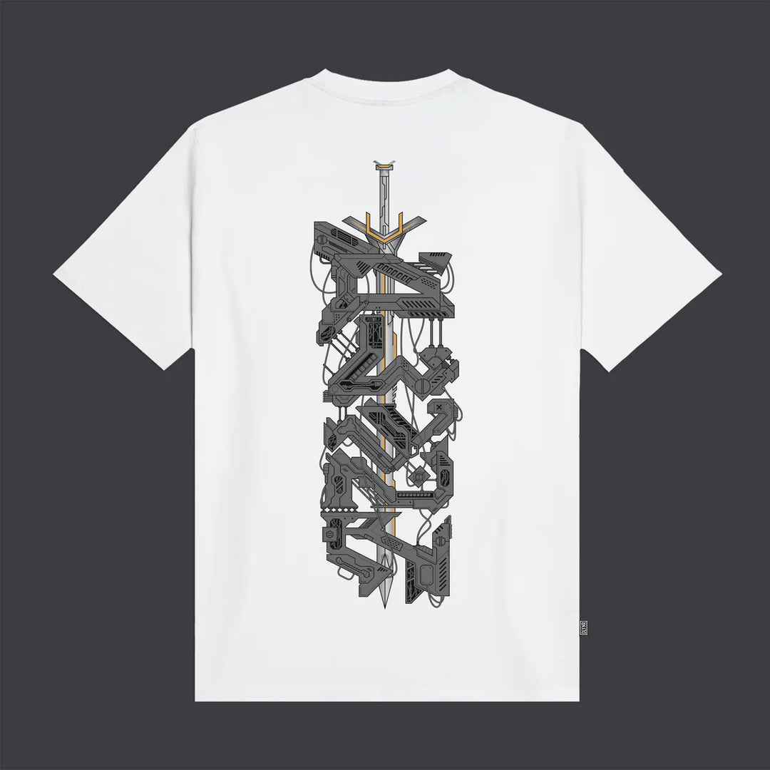 X-Calibur Reflective Tee White