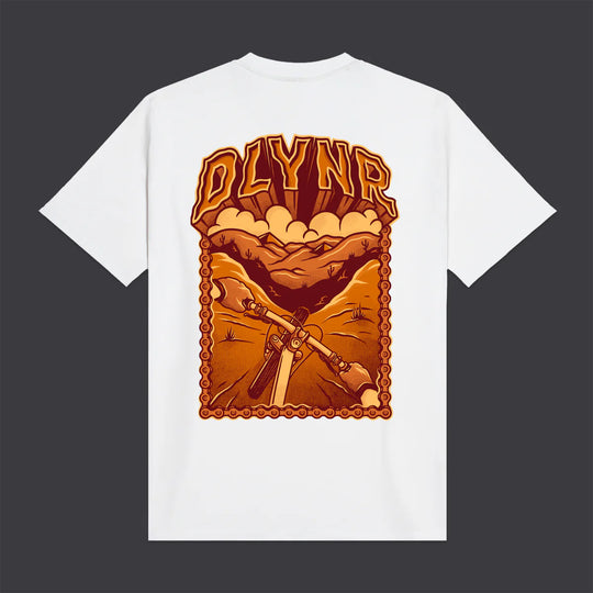 Downhill Pov Tee White