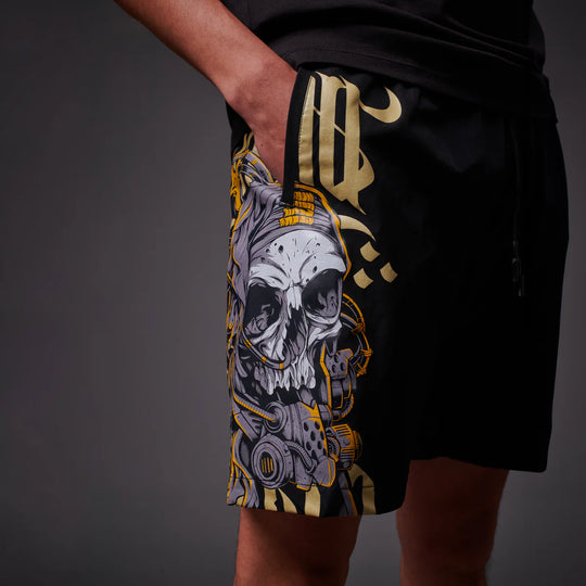Desert Skull Swimshorts Black
