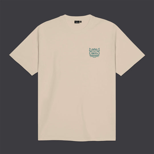 Ganesha Outline Tee Beige