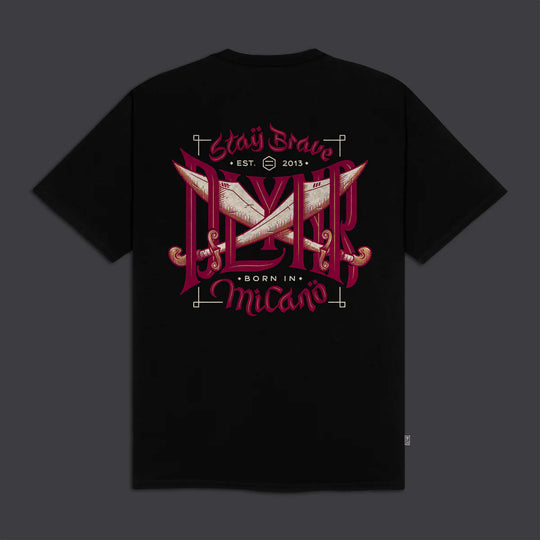 DLYNR Arabic Tee Black