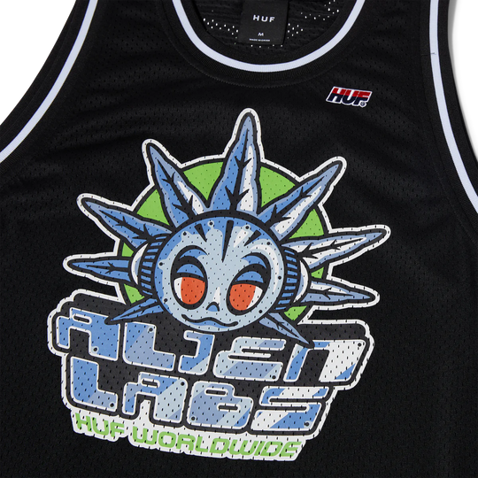 HUF X ALIENLABS BASKETBALL JERSEY