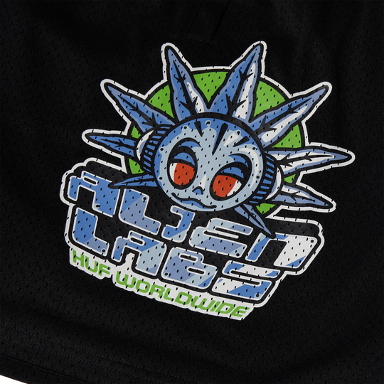 HUF X ALIENLABS BASKETBALL SHORTS
