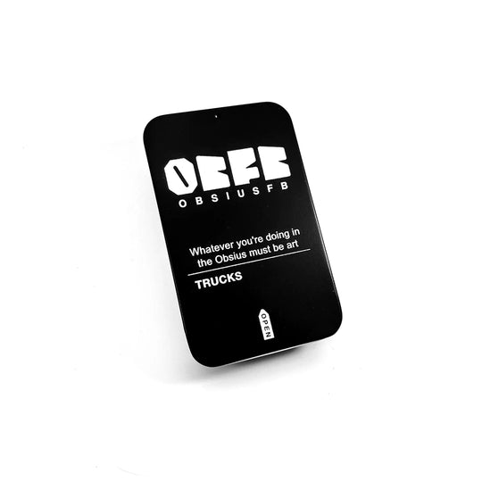 OFB TRUCKS - 34mm - BLACK / RED