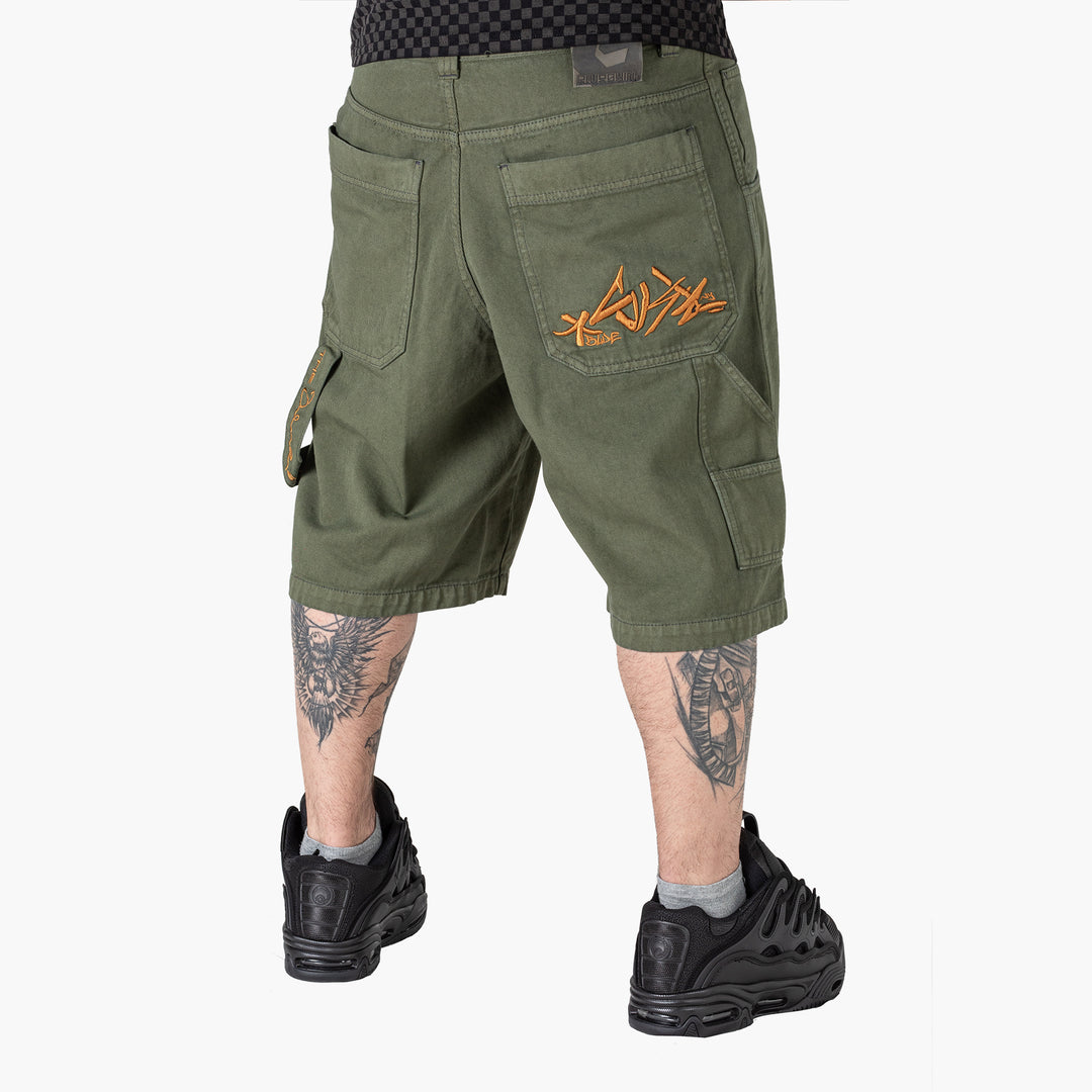 The BlueSkin Verde Short Logo Ocra
