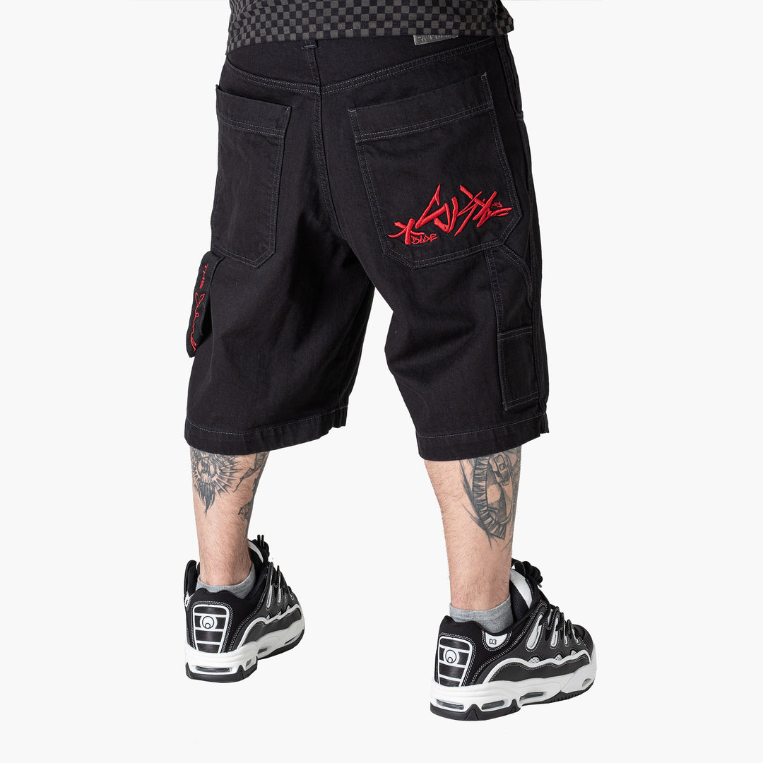 The BlueSkin Nero Short Logo red