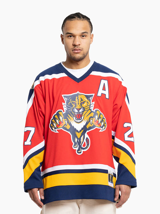 SCOTT MELLANBY 1995-96 FLORIDA PANTHERS HOME HOCKEY JERSEY