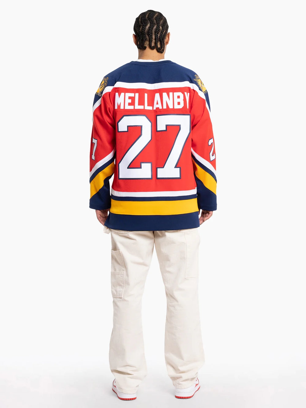 SCOTT MELLANBY 1995-96 FLORIDA PANTHERS HOME HOCKEY JERSEY