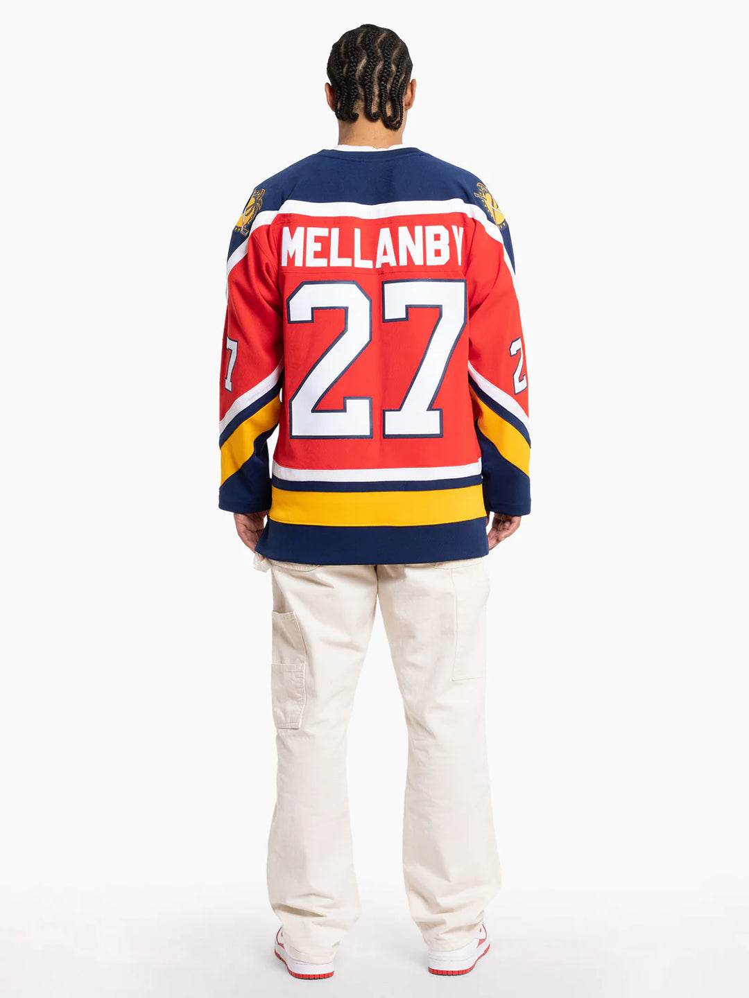 SCOTT MELLANBY 1995-96 FLORIDA PANTHERS HOME HOCKEY JERSEY