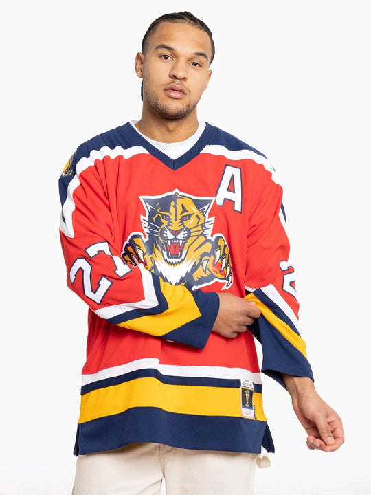 SCOTT MELLANBY 1995-96 FLORIDA PANTHERS HOME HOCKEY JERSEY
