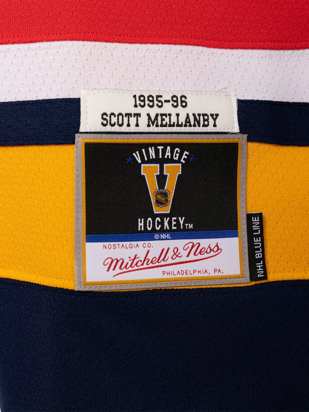 SCOTT MELLANBY 1995-96 FLORIDA PANTHERS HOME HOCKEY JERSEY