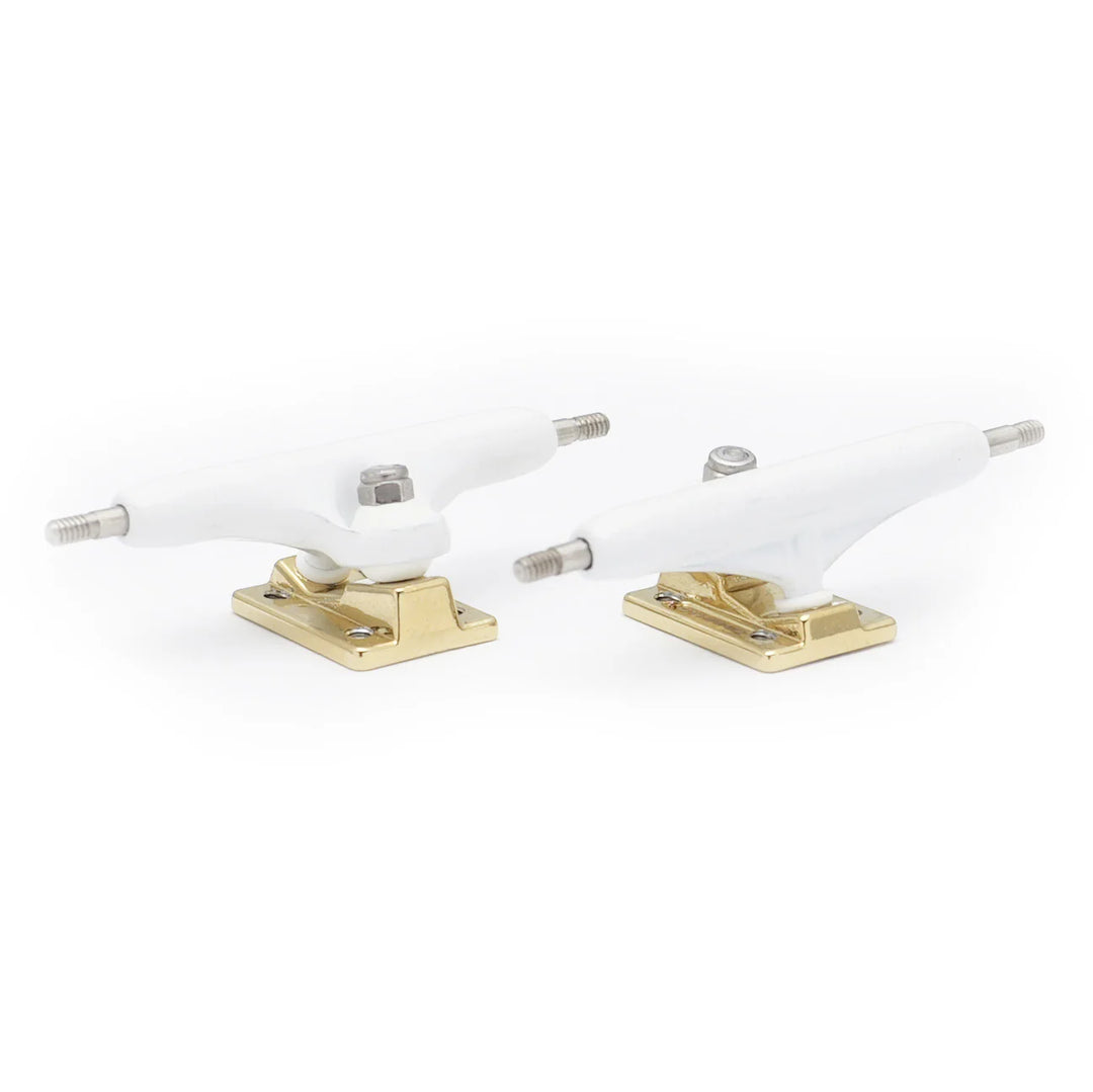 Dynamic Trucks - 34mm White Hanger Gold Baseplate Special Edition