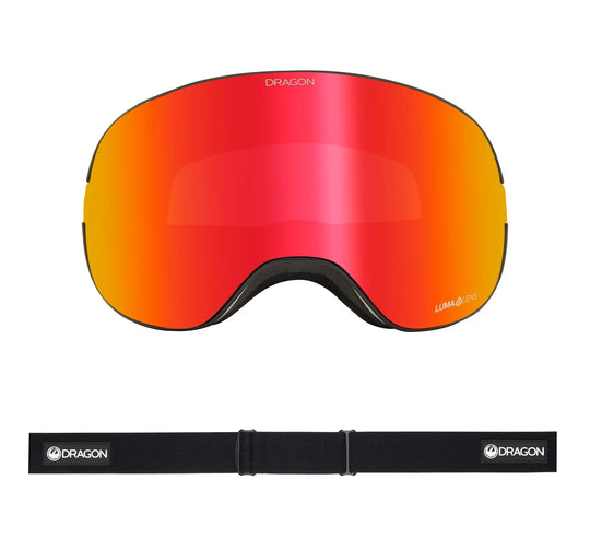 X2 - Icon Red Lumalens Red Ionized & Lumalens Light Rose Lens