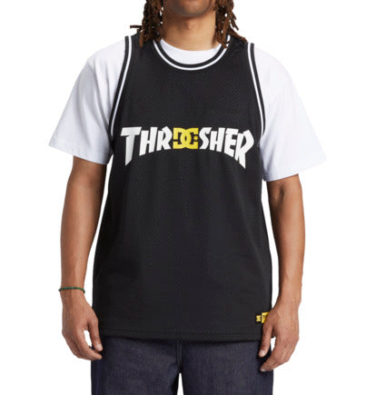 DC X THRASHER JERSEY - MEN'S BASEBALL SHIRT