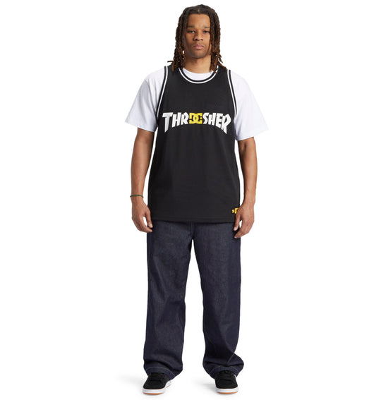 DC X THRASHER JERSEY - MEN'S BASEBALL SHIRT