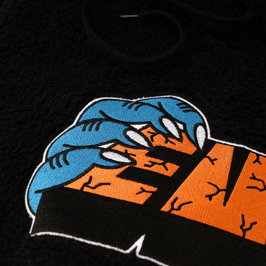DIRTY HANDS EMBROIDERED FLEECE HOODIE