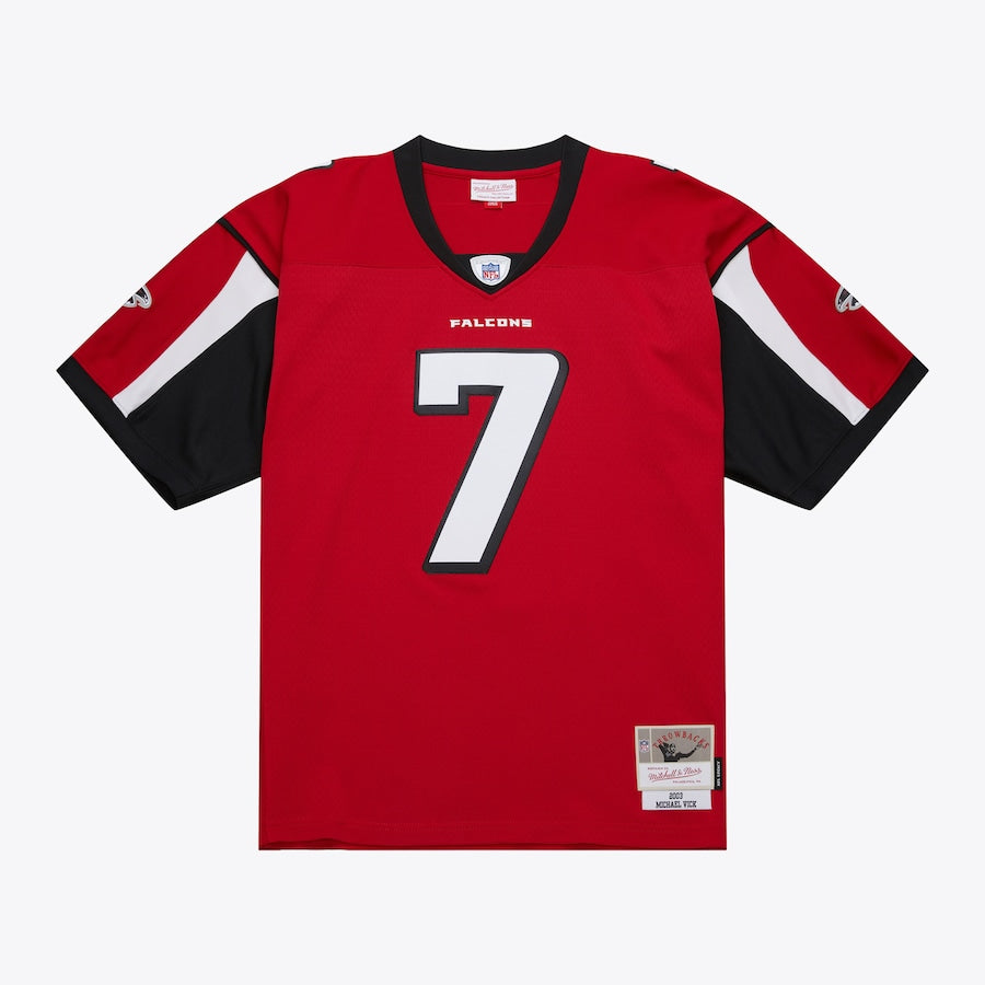 falcons gear Men's Michael Vick Red Atlanta Falcons 2003 Legacy Jersey – La Gabbia Street Shop