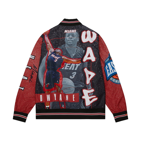 Player Burst Warm Up Jacket Miami Heat Dwyane Wade