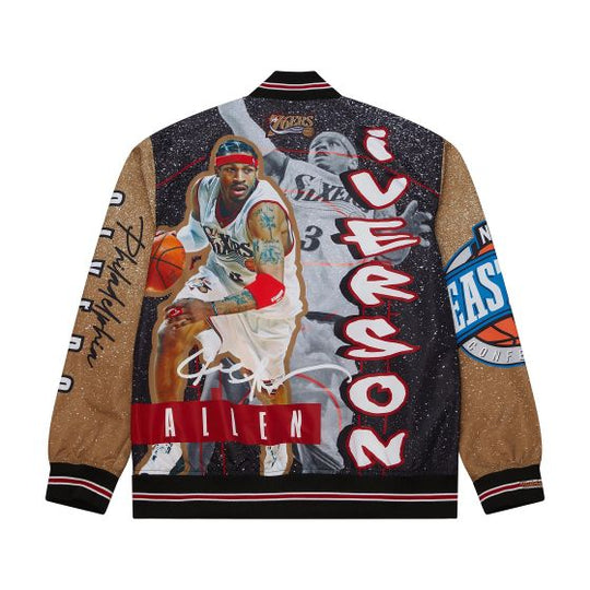 Player Burst Warm Up Jacket Philadelphia 76ers Allen Iverson