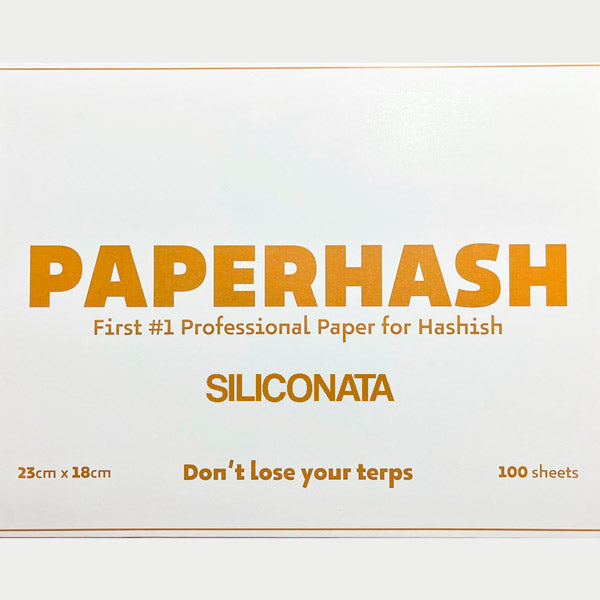 Paperhash Siliconized Papier Für Konzentrate – 50 Blatt à 23x18cm, Extra Antihaftbeschichtet Für Harze, Wachse & Öle
