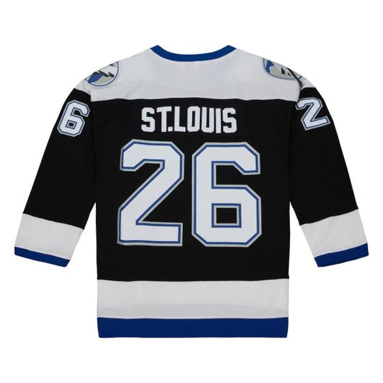 Blue Line Martin St. Louis Tampa Bay Lightning Dark 2003 Jersey