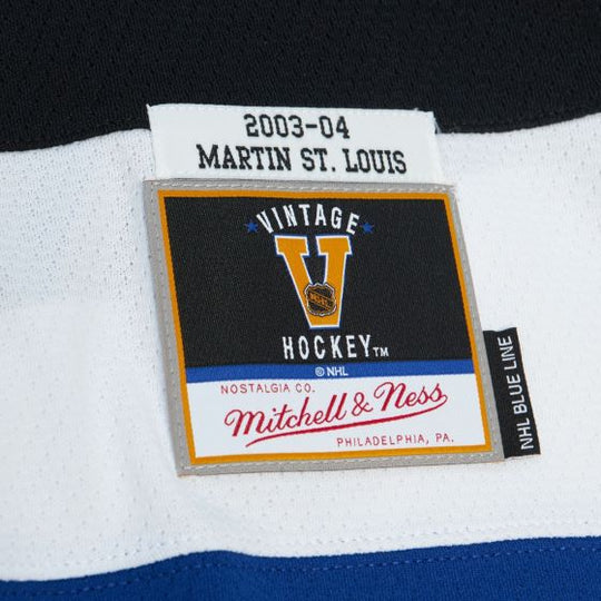 Blue Line Martin St. Louis Tampa Bay Lightning Dark 2003 Jersey