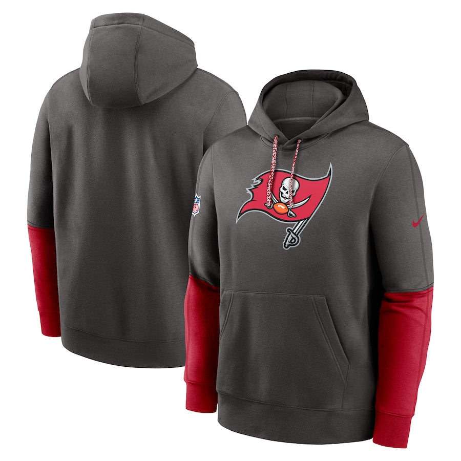 Tampa Bay Buccaneers Nike Sideline Club Hoodie Team Issue
