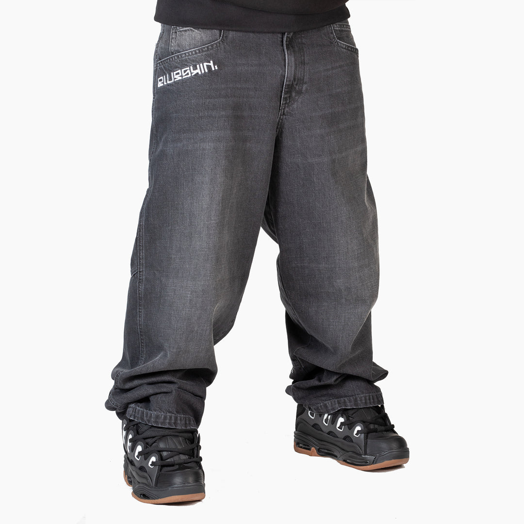 BAGGY SECRET POCKET HIP HOP BLACK