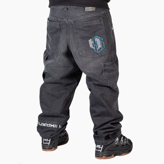 BAGGY SECRET POCKET HIP HOP BLACK