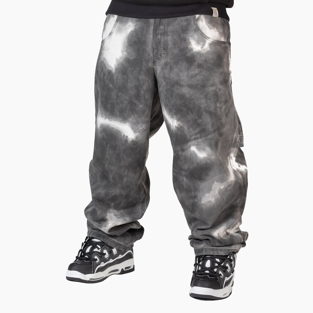 JEANS NERO THE BLUESKIN BAGGY UOMO BIANCO NERO