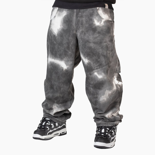 JEANS NERO THE BLUESKIN BAGGY UOMO BIANCO NERO