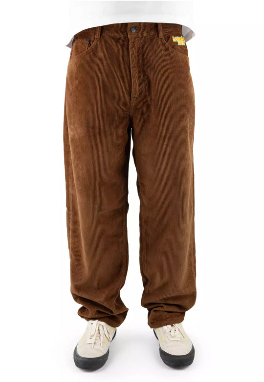 x-tra BAGGY CORD Pants Brown