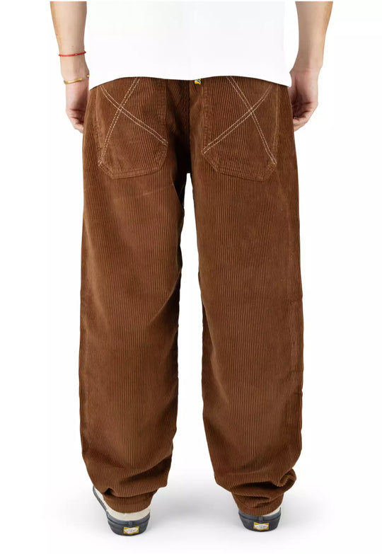 x-tra BAGGY CORD Pants Brown