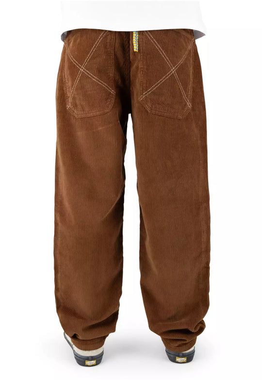 x-tra BAGGY CORD Pants Brown