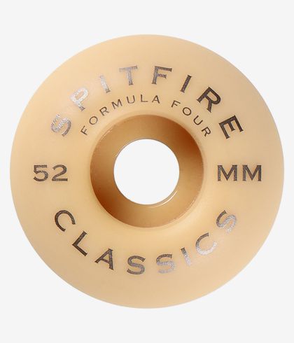 SPITFIRE FORMULA FOUR CLASSIC WHEELS (WHITE GREEN) 52MM 99A