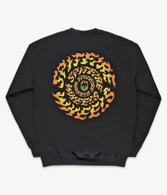SPITFIRE TORCHED SCRIPT FELPA (BLACK)