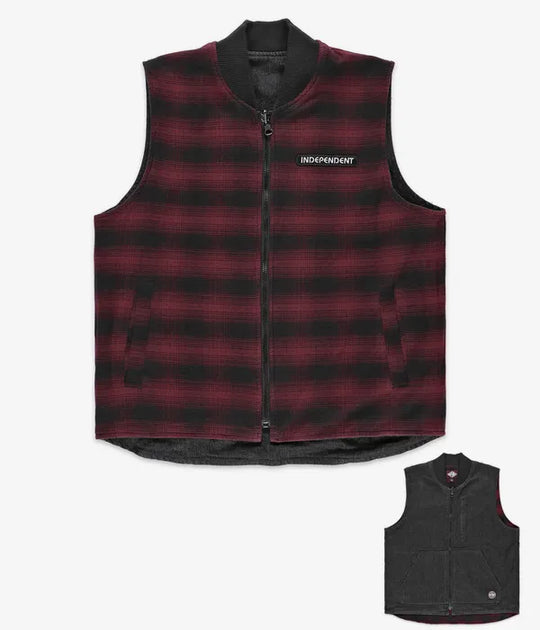 INDEPENDENT HALSTED REVERSIBLE VEST (BLACK)